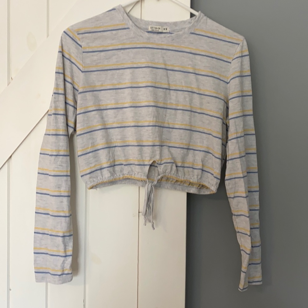 COTTON:ON long sleeve crop top